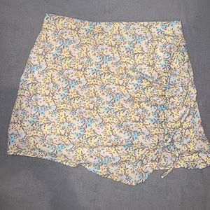 Pacsun Floral mini skirt